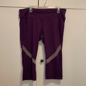 Calia purple athletic capris